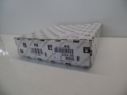 Original PEUGEOT Boxer CITROEN Jumper Bremsbeläge vorne 425458