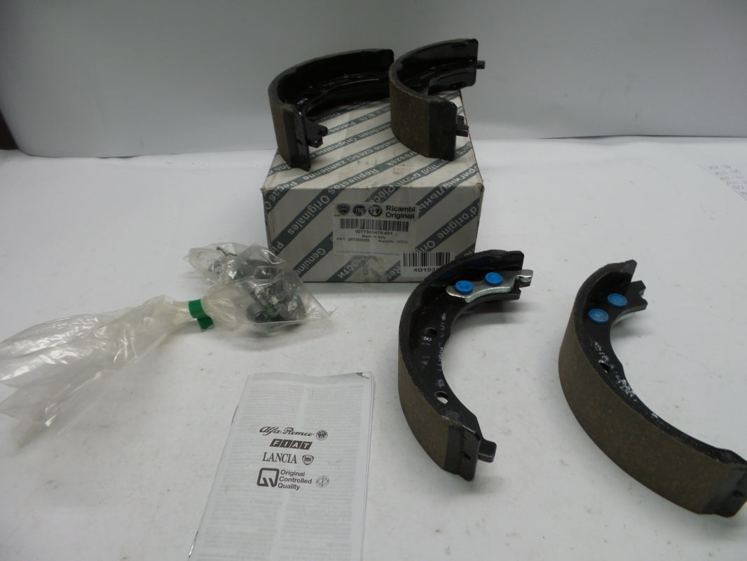 Original FIAT Ducato 2E 3T '01-'11 Feststellbremsen Bremsbackensatz 77363478