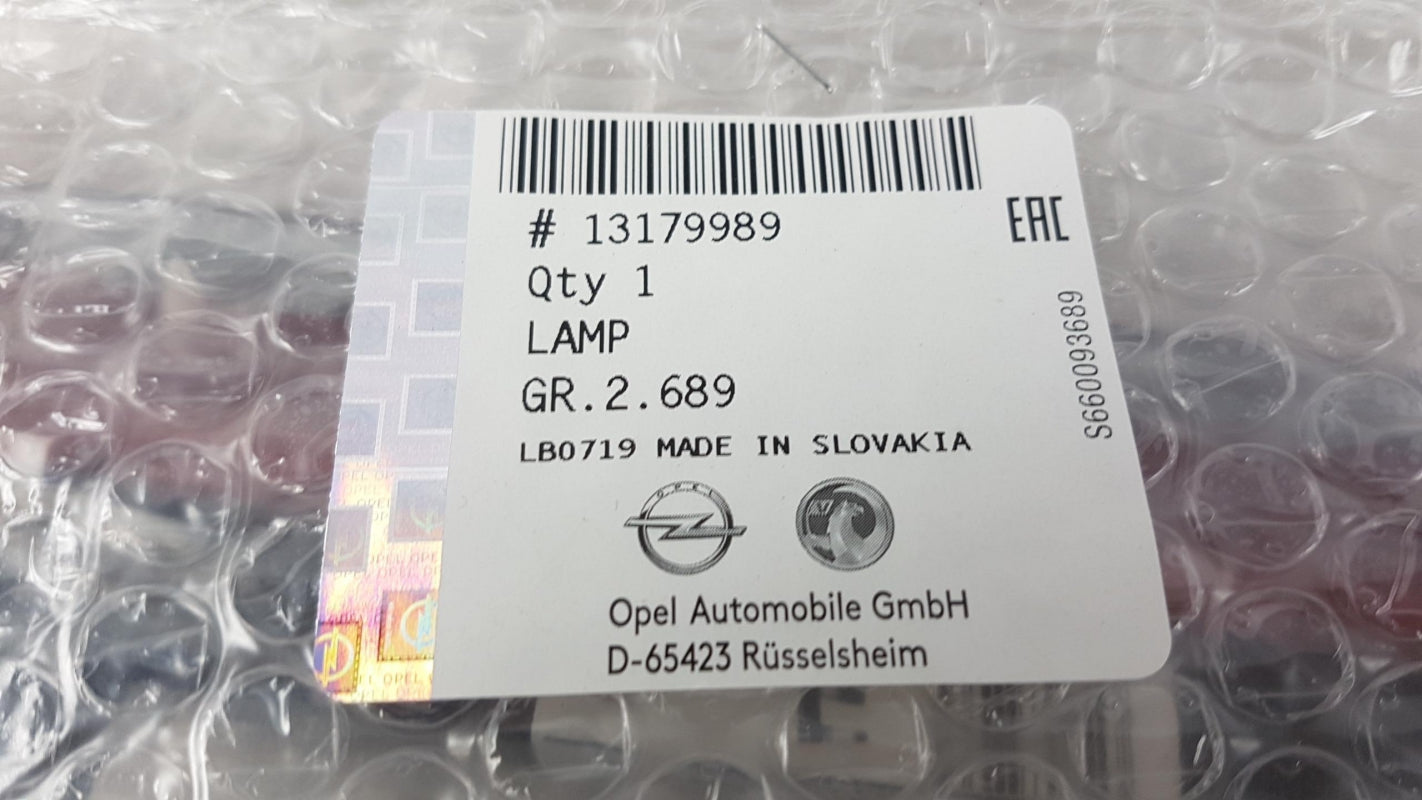Original OPEL Meriva A Zusatz- 3. Dritte Bremsleuchte Bremslicht 13179989