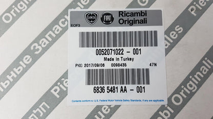 Original OE FIAT Heckleuchte 52071022