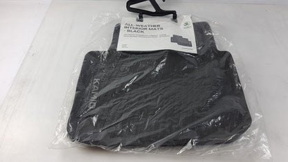 Original SKODA Kamiq NW4 Allwetterfußmatten Fußmattensatz Gummi Hinten 658061512