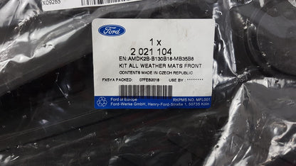 Original FORD Transit Tourneo Custom (TTF) '12- Fußmatten Gummi vorne 2021104