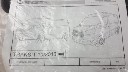 Original FORD Transit Tourneo Custom (TTF) '12- Fußmatten Gummi vorne 2021104