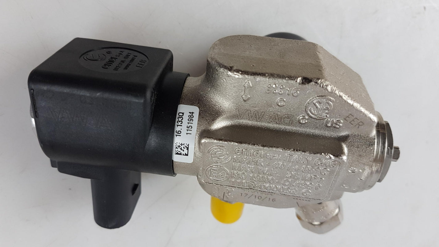 Original VW Passat '09-'15 Magnetventil Gasflasche Messing 3AA907631G