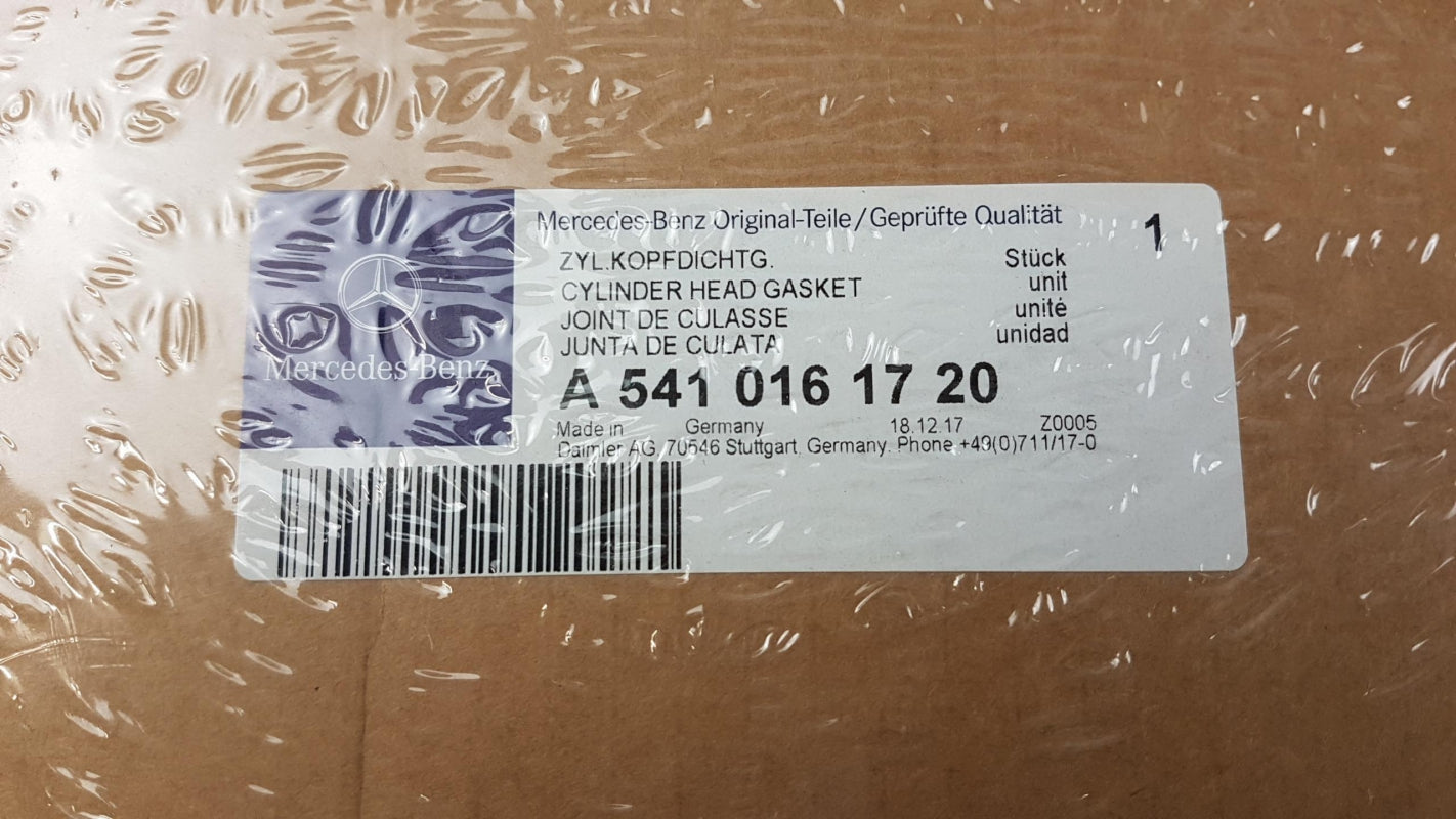 Original OE MERCEDES-BENZ Zylinderkopfdichtung A5410161720