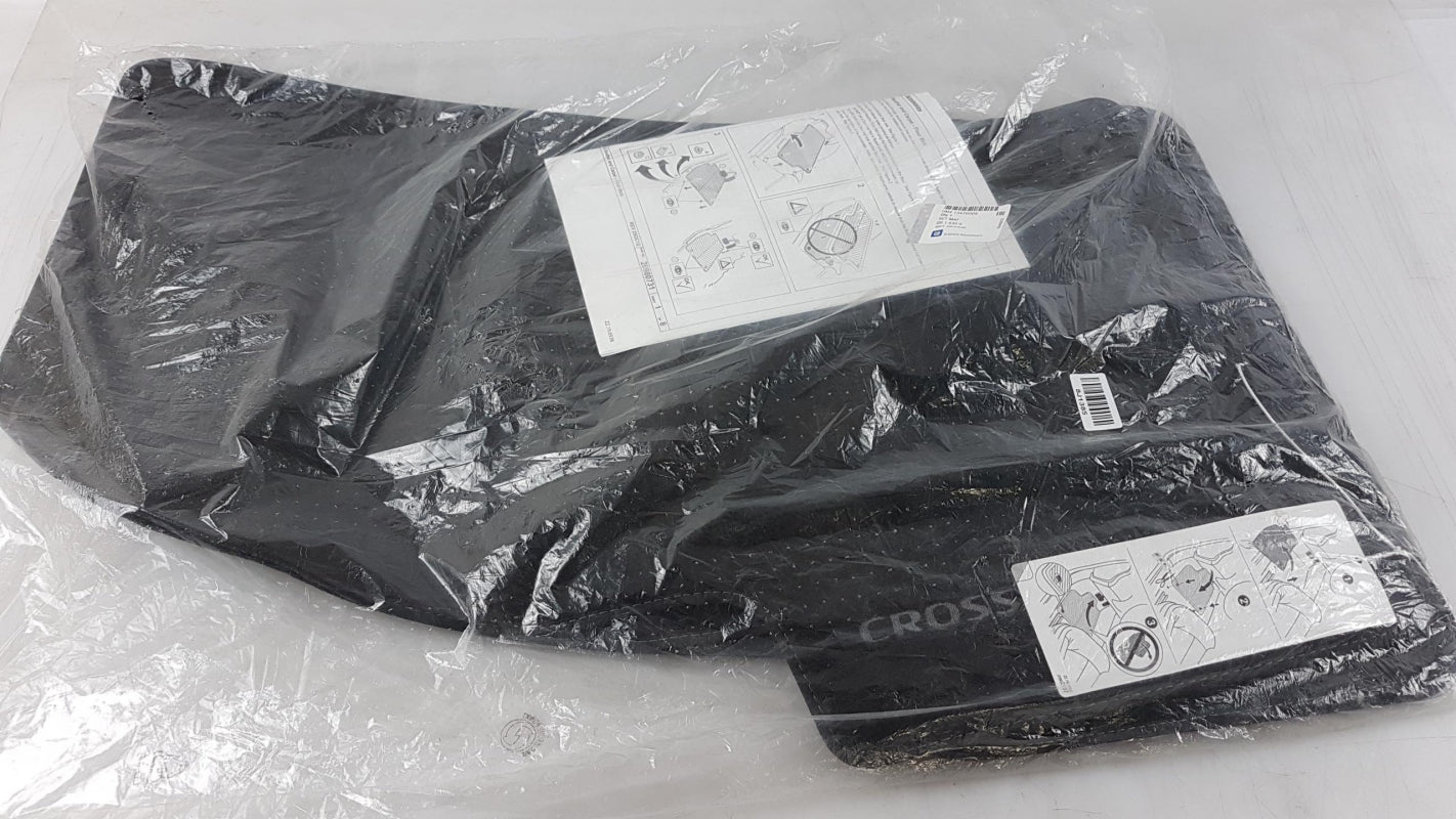 Original OPEL Crossland X Fußmattensatz Velours Schwarz (4 Stück) 13476009