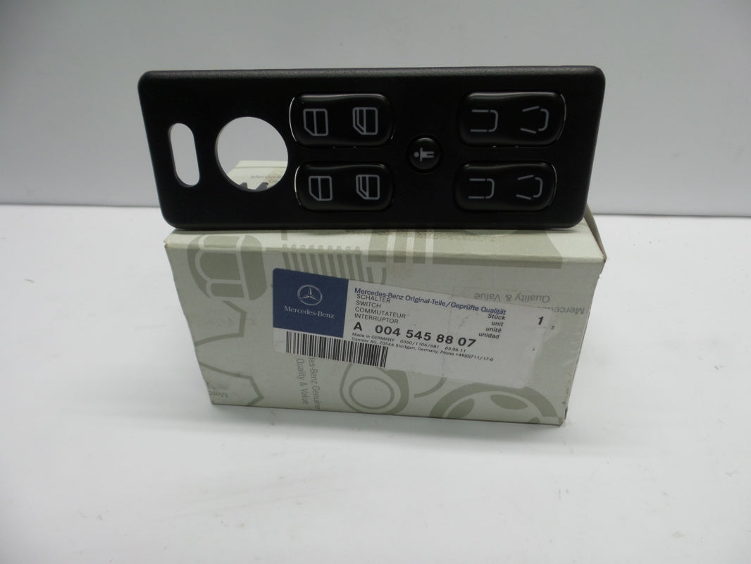 Original MERCEDES-BENZ W638 Vito Fensterheber Schaltereinheit Fahrer A0045458807