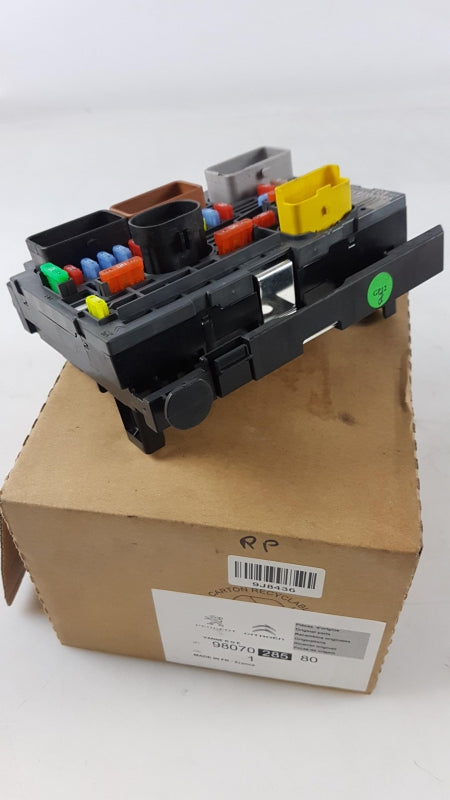 Original PEUGEOT 3008 407 CITROEN C4 I C5 III Sicherungskasten 9807028580