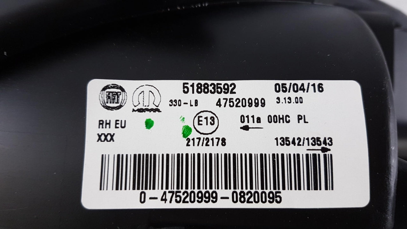 Original OE FIAT Scheinwerfer 51883592