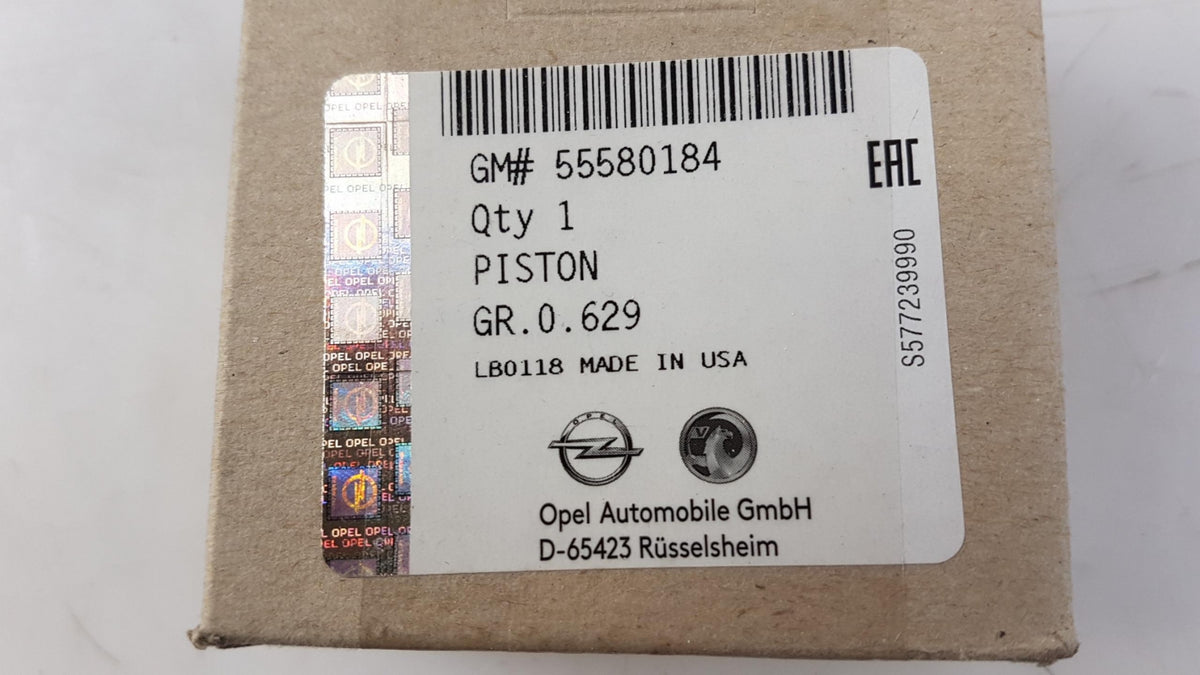 Original OPEL Astra-J Corsa-D Insignia-A Meriva-B Kolben 1.4 Turbo 55580184