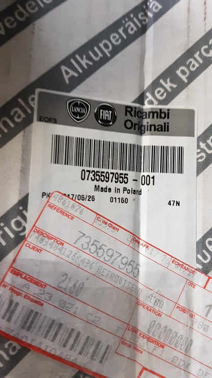 Original FIAT Bravo (2010-2014) Außenspiegel Rückspiegel Links 735597955