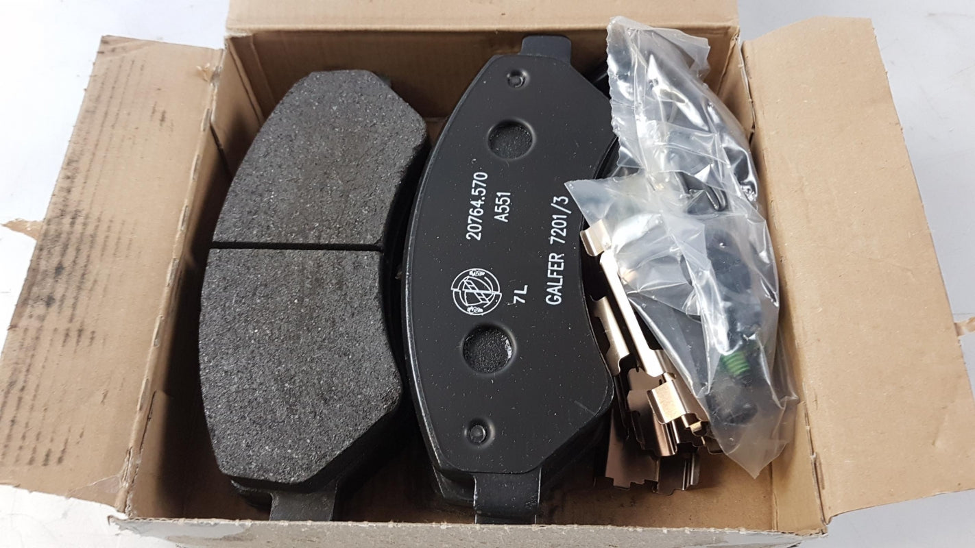 Original FIAT Ducato '06-'14 front brake pads 77366021 