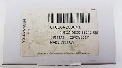 Original SEAT Arona Ibiza 2017 Pedalauflagen 3 Stuck Desire Rot 6F00642000X1