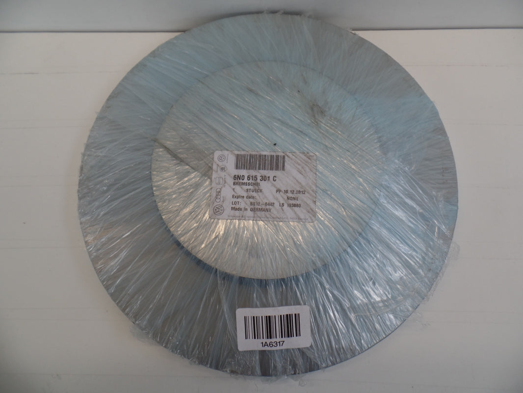 Original VW Lupo Polo III SEAT Arosa brake disc (1 piece) front 6N0615301C 