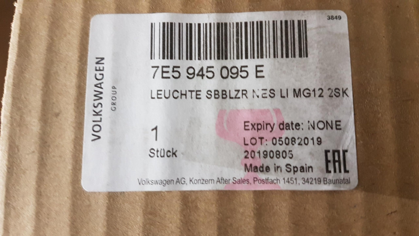 Original OE Volkswagen Heckleuchte 7E5945095E