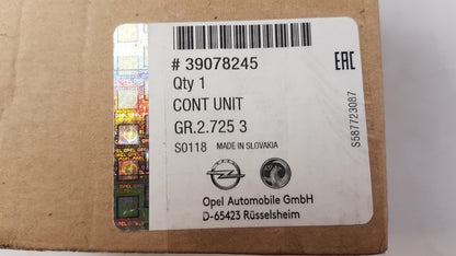 Original OE OPEL Leuchten Steuergerät 39078245