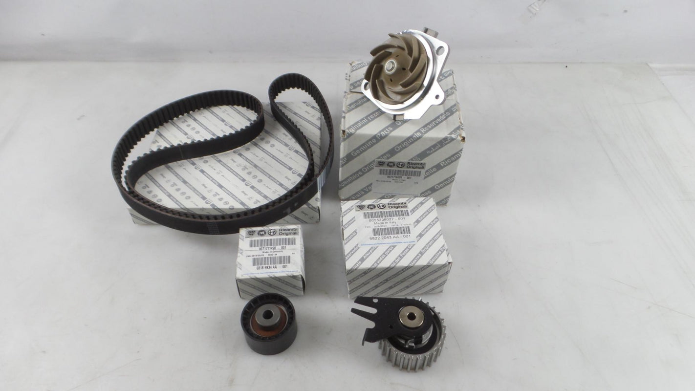 Original OE FIAT Wasserpumpe + Zahnriemenkit 71771574