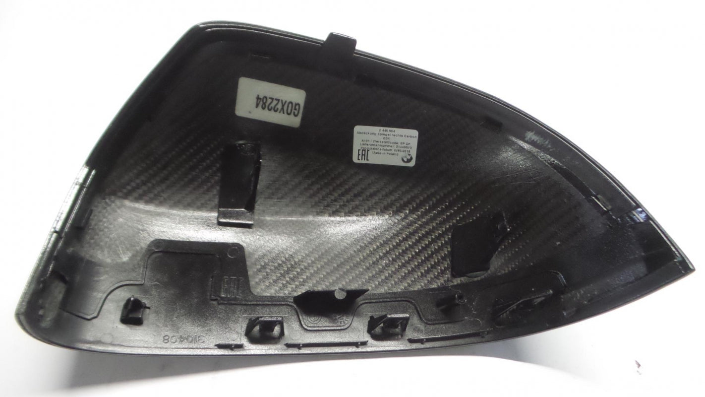Original BMW X5 X6 X7 Aussenspiegelkappe Carbon M Performance Rechts 51162446964
