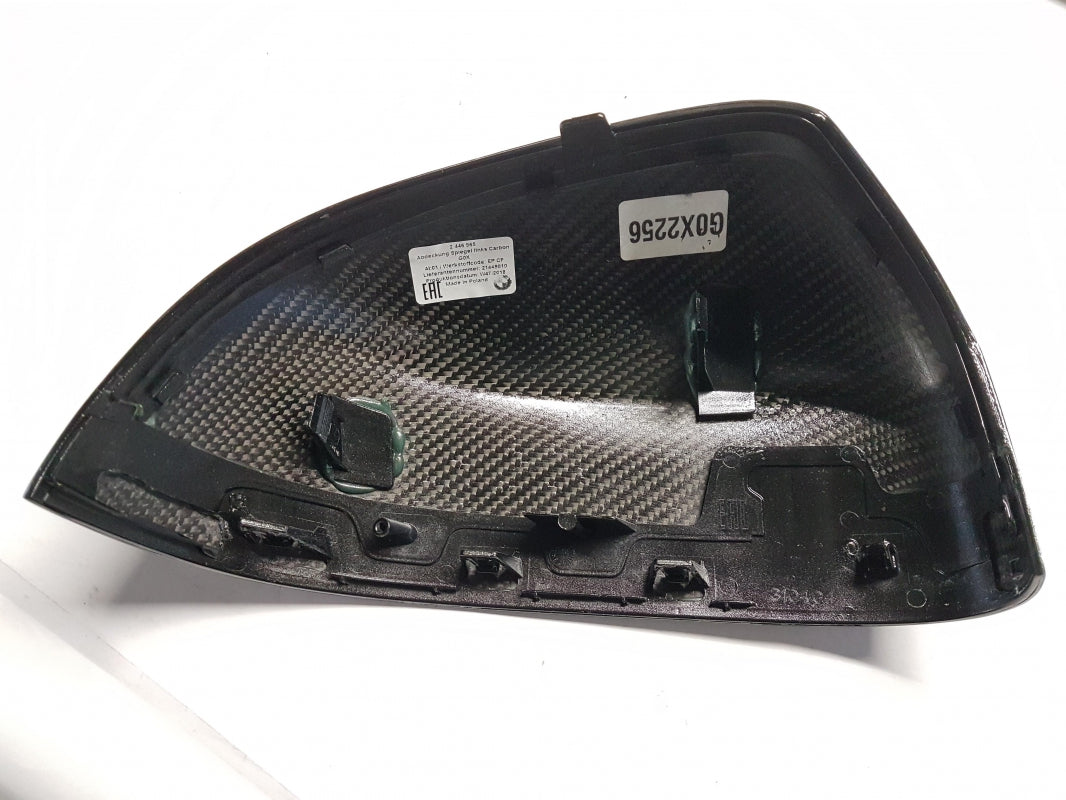 Original BMW X5 X6 X7 Aussenspiegelkappe Carbon M Performance Links 51162446965