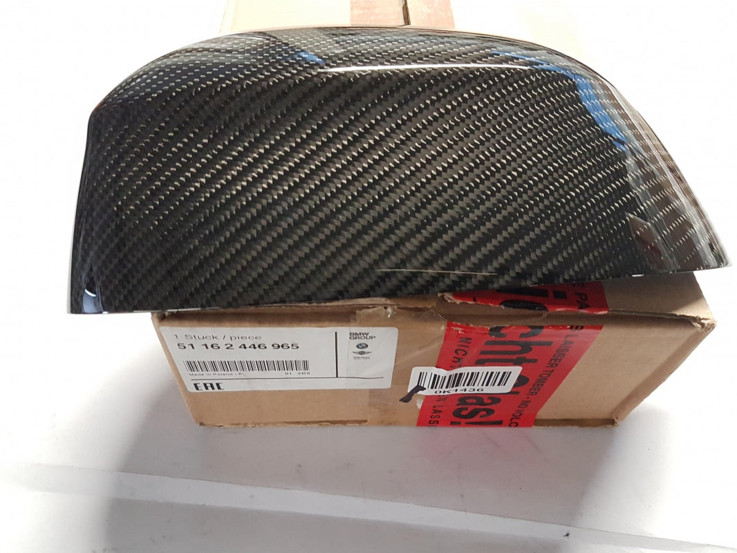 Original BMW X5 X6 X7 Aussenspiegelkappe Carbon M Performance Links 51162446965