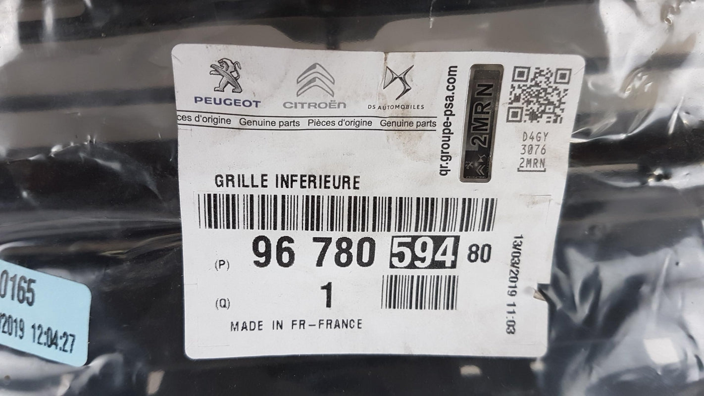 Original OE Peugeot Kühlergitter 9678059480
