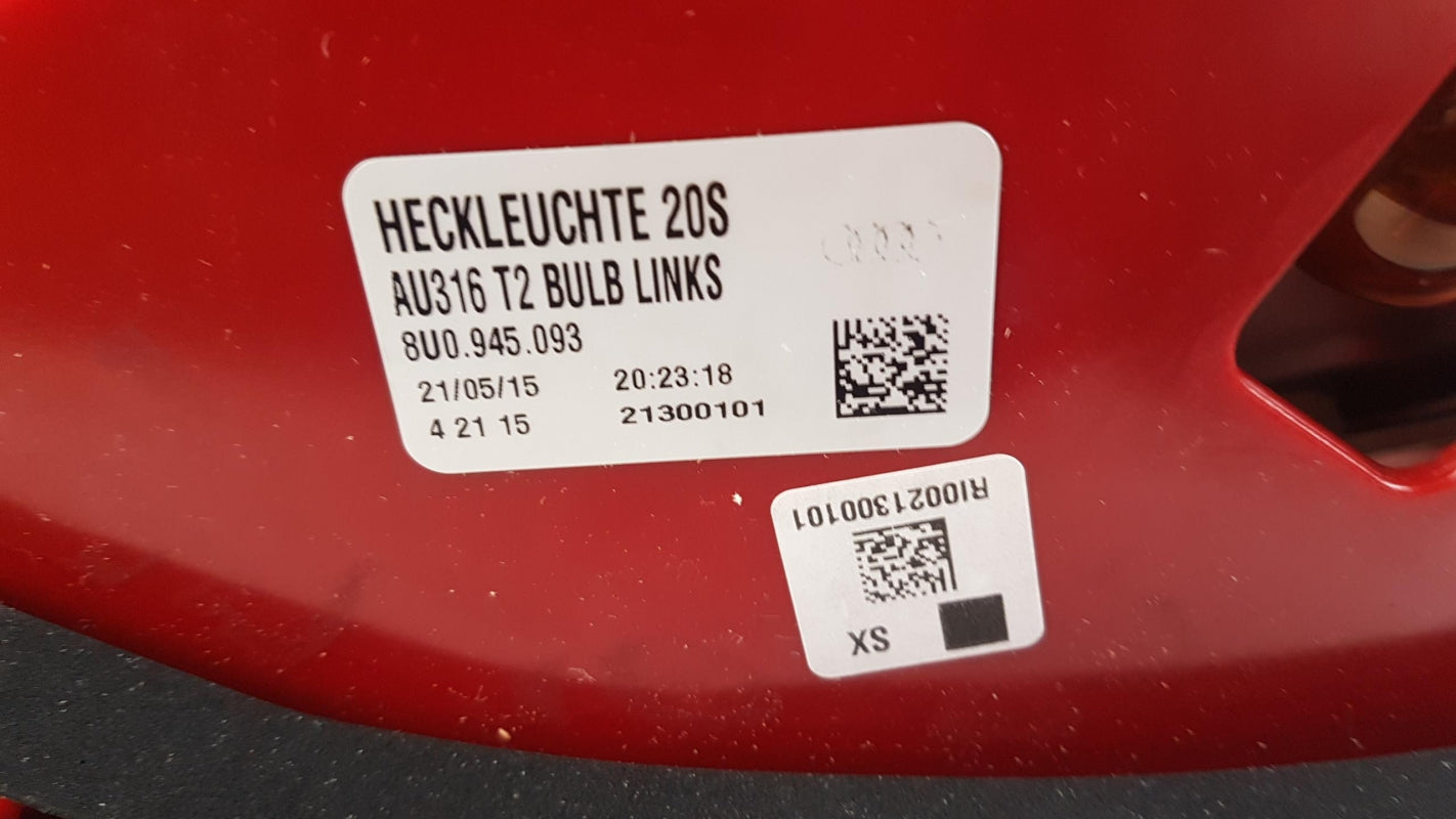 Original AUDI Q3 (8U) 2012-2014 Heckleuchte Rücklicht Hinten Links 8U0945093