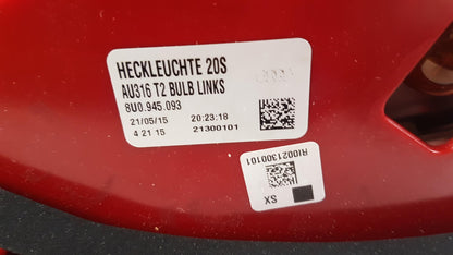 Original AUDI Q3 (8U) 2012-2014 Heckleuchte Rücklicht Hinten Links 8U0945093