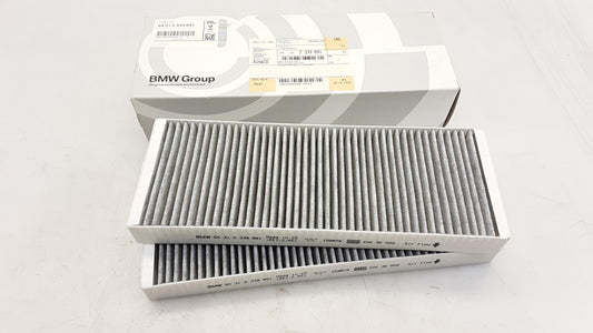 Original BMW 8' E31 Z8 E52 Satz Mikrofilter Aktivkohlefilter 64312339891