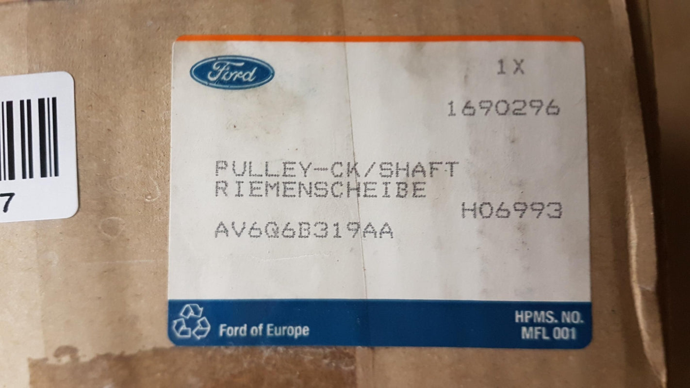 Original OE FORD Kurbelwelle Riemenscheibe 1690296