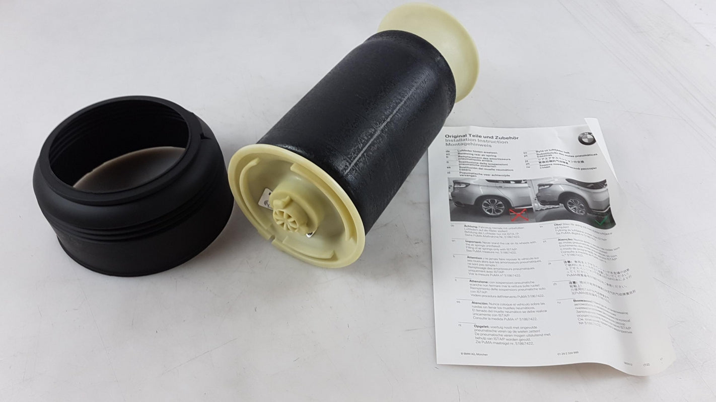 Original BMW X5 E70 Luftfeder hinten 37126790080
