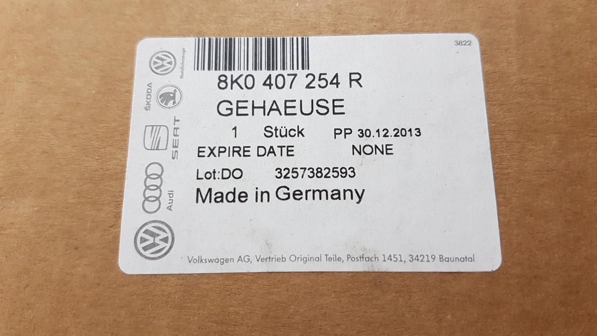 Original OE Volkswagen Achsschenkel 8K0407254R