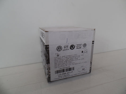 Original SKODA Octavia VW Golf AUDI TT SEAT Ibiza Bremsbeläge hinten 1J0698451P