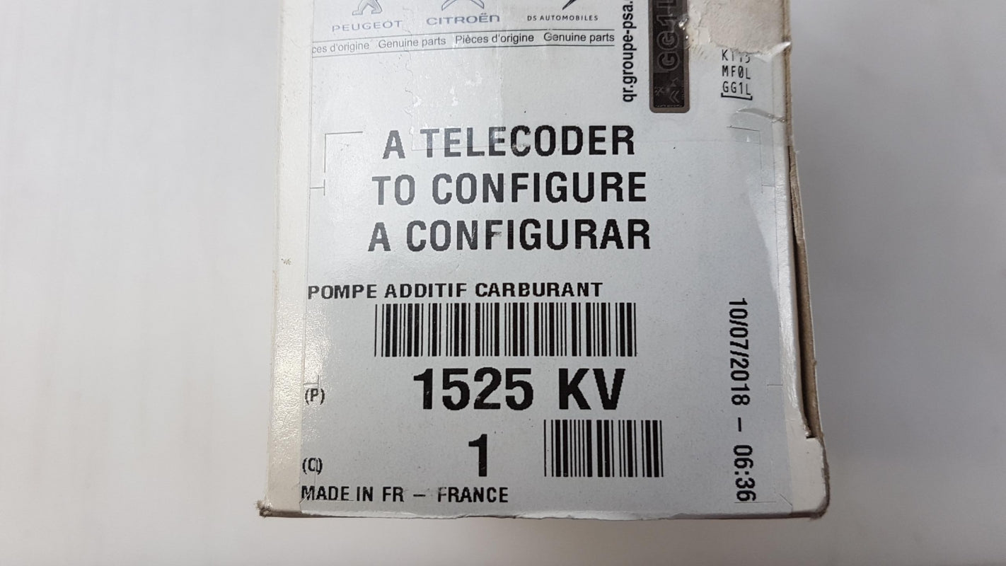 Original PSA C2 C3 2 DS3 1007 1.4/1.6 HDi Kraftstoffpumpe 1525KV