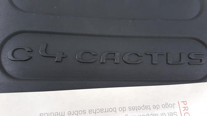 Original CITROEN C4 Cactus Fußmattensatz 4 stuck Gummimatten 1611077180