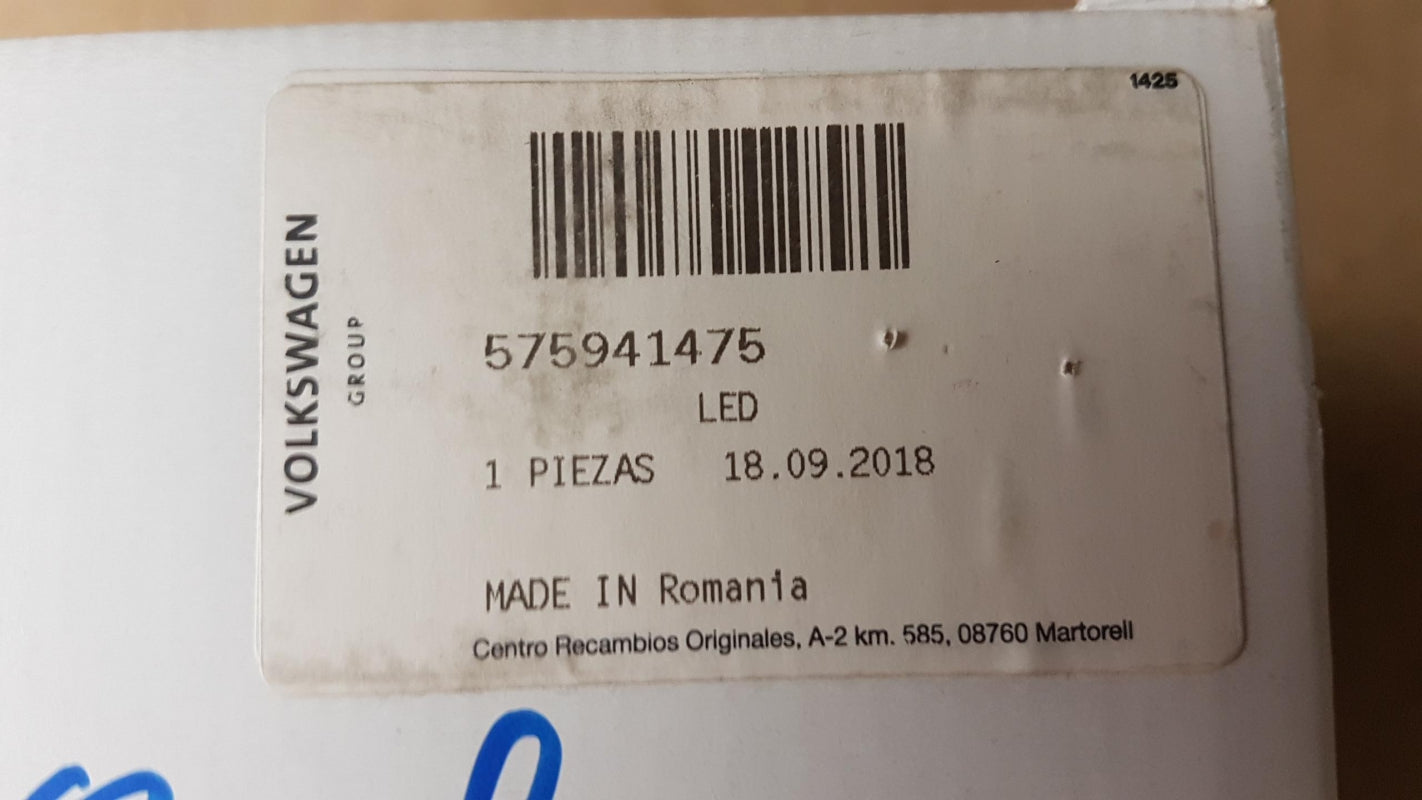 Original OE Volkswagen Leuchten Steuergerät 575941475