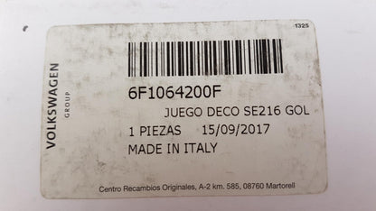 Original SEAT Arona Sophisticated Pedalkappen für Schaltgetriebe 6F1064200F