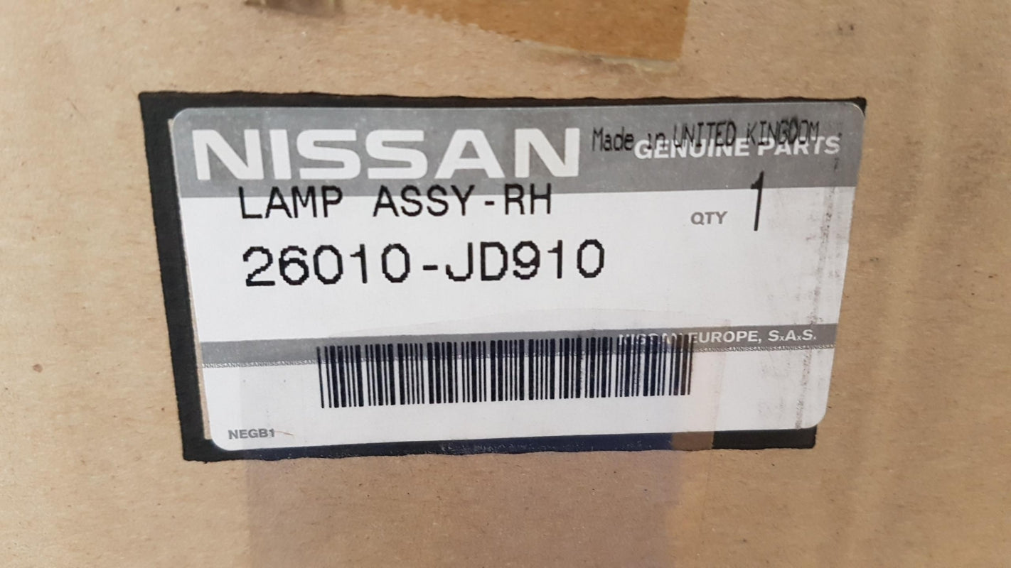 Original NISSAN Qashqai/Qashqai+2 '06-'10 Scheinwerfer Rechts 26010JD910