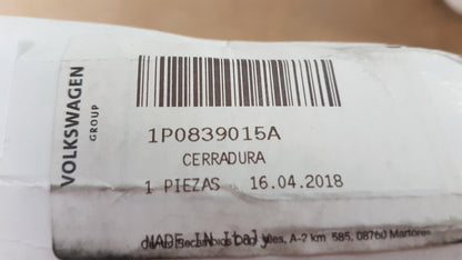 Original SEAT Altea Toledo 5P Türschloss hinten links 1P0839015A