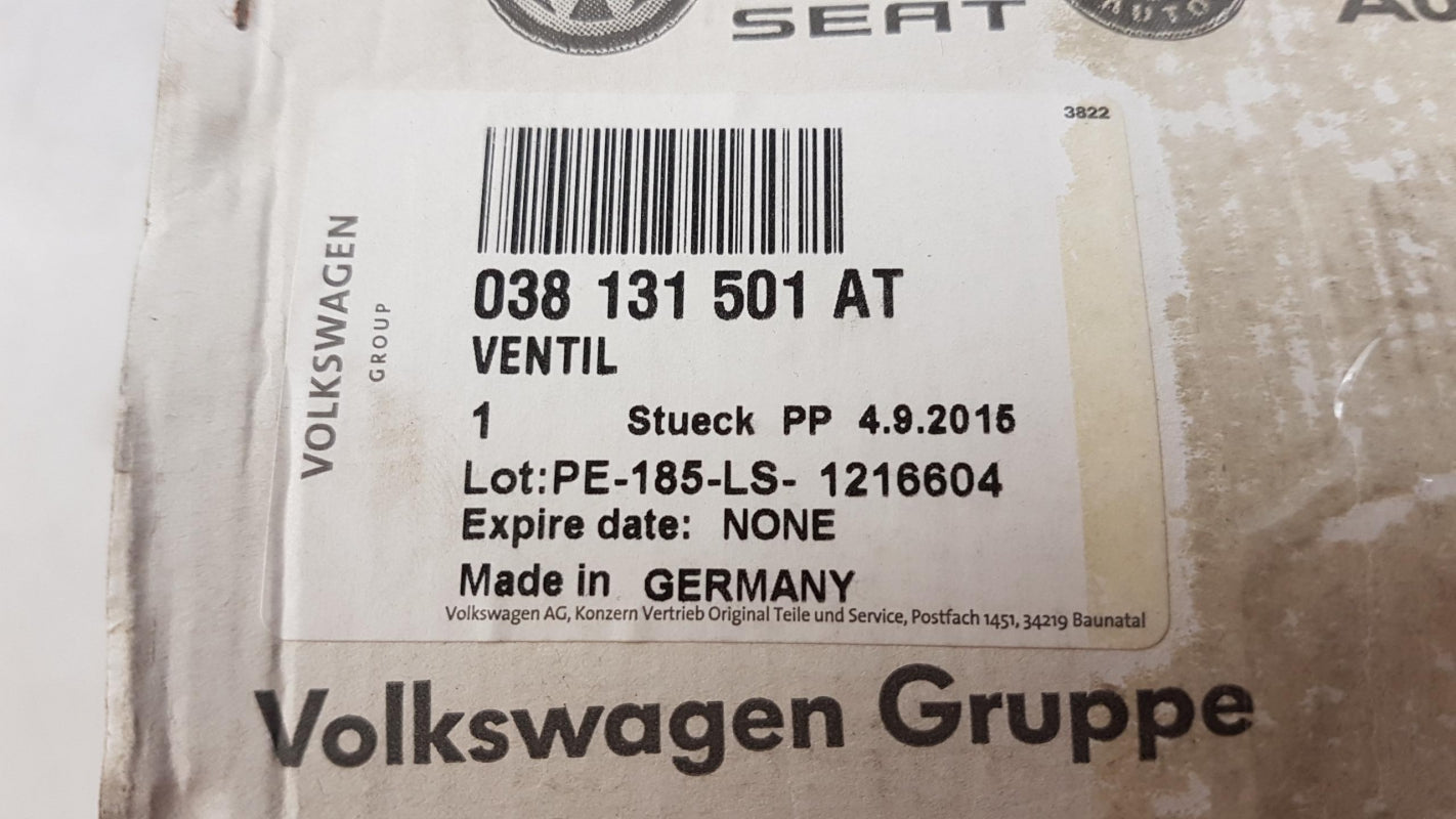 Original OE Volkswagen AGR-Ventil 038131501AT