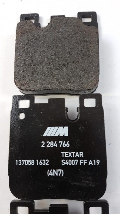 Original BMW 2' F87 M2 3' F80 M3 4' F82 M4 Bremsbeläge Hinten 34112284766