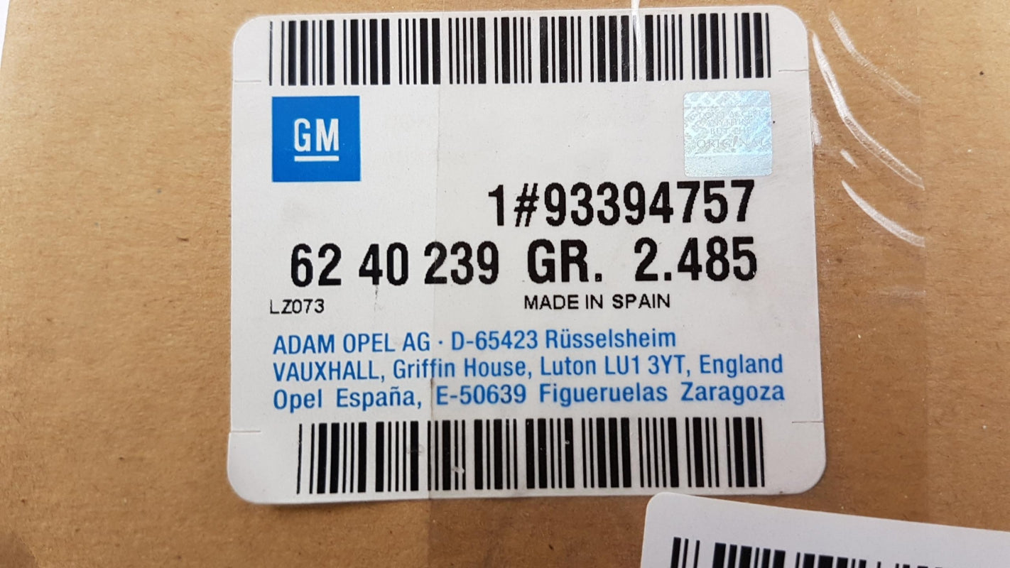 Original OPEL Meriva-A Lichtschalter Scheinwerfeschalter grau 93394757