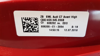 Original AUDI A6 Avant 11-14 Heckleuchte Rückleuchte Led Außen Rechts 4G9945096B