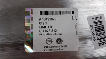 Original OE OPEL Stoßstangen Träger 13191879