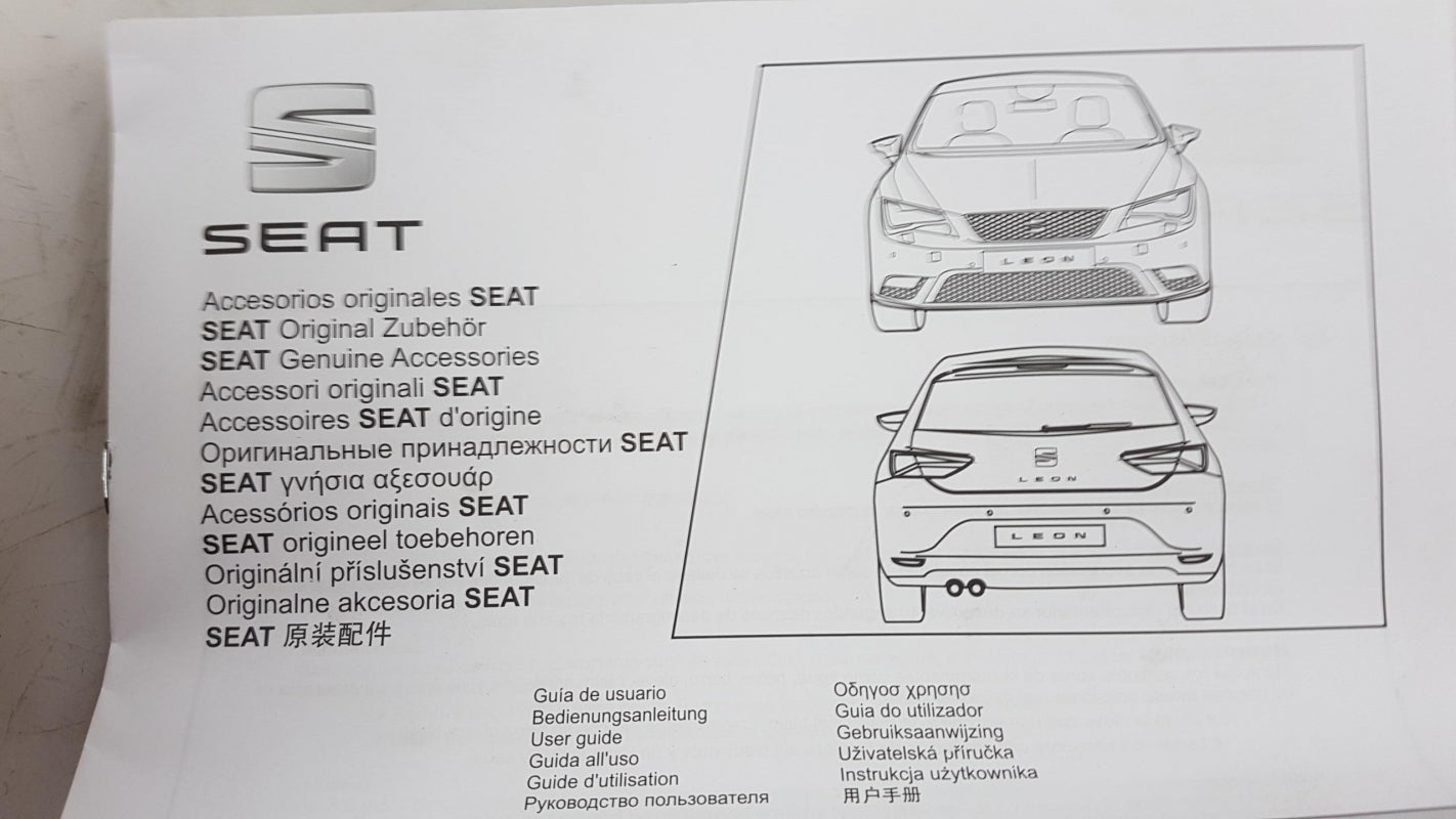 Original SEAT Leon 5F Einparkhilfe mit 4 Sensoren PDC vorne 5F0054752A