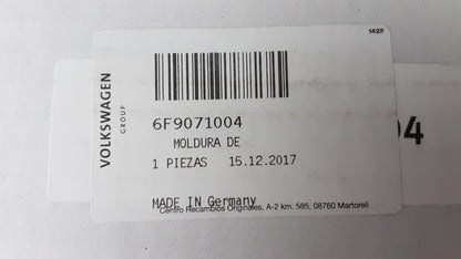 Original SEAT Arona Nebelscheinwerfer Leisten Blenden Matt Silber 6F9071004