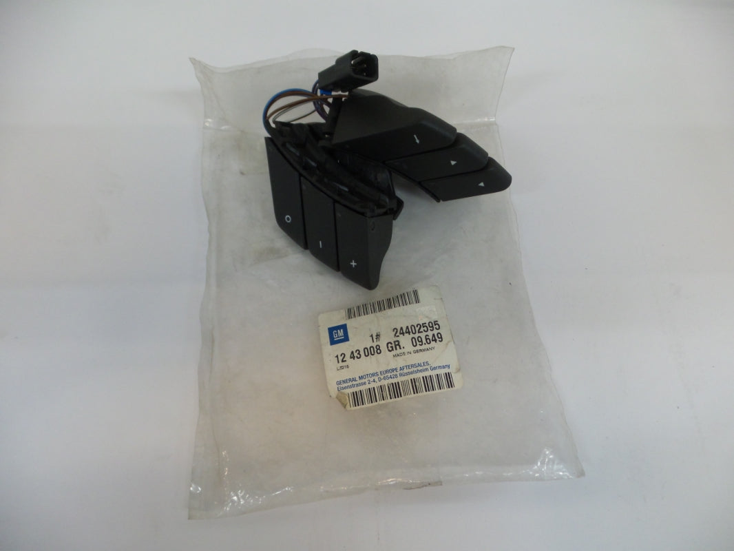 Original OPEL Corsa-C Meriva-A Tigra-B radio steering wheel switch 24402595 