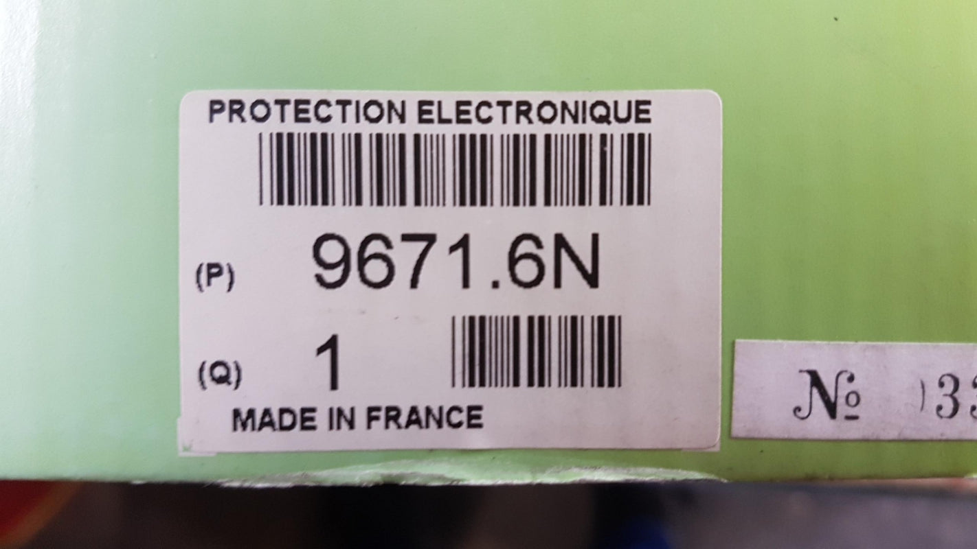 Original PEUGEOT 307 Alarmanlage Alarm Diebstahlschutz Set 96716N