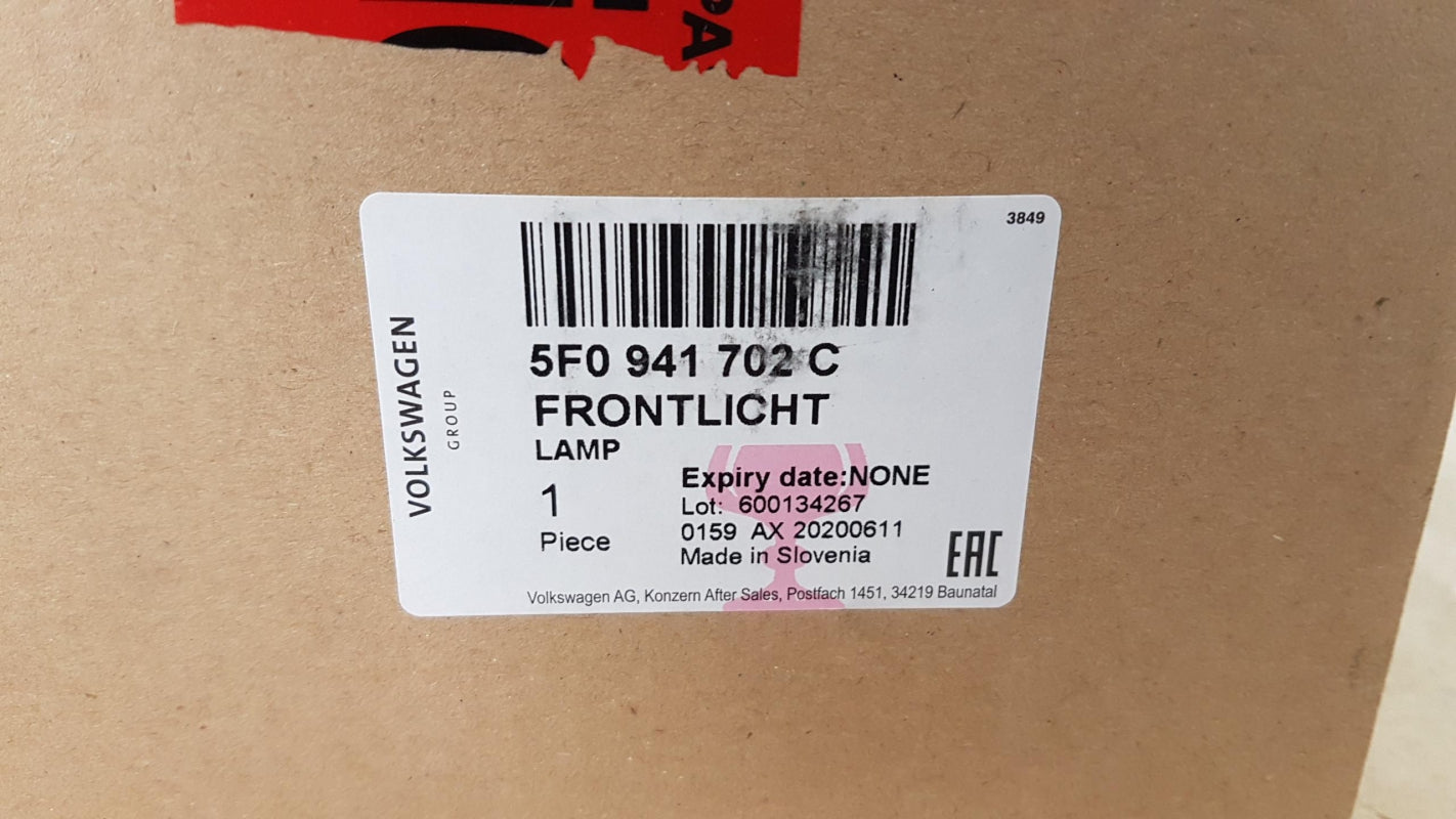 Original SEAT Leon III (5F) Nebelscheinwerfer Vorne Rechts 5F0941702C