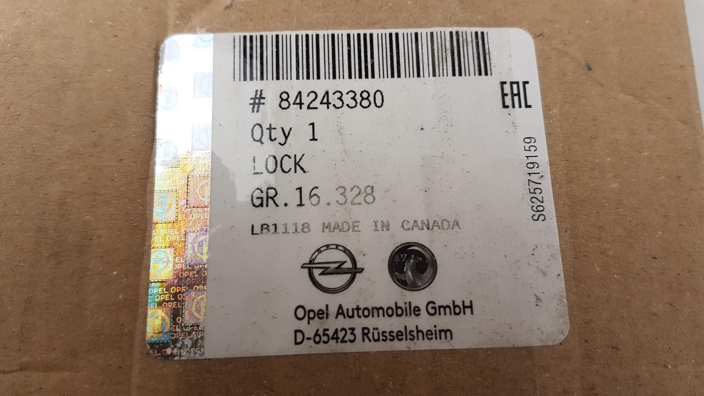 Original OPEL Insignia-A Sports Tourer Heckklappenschloss 84243380
