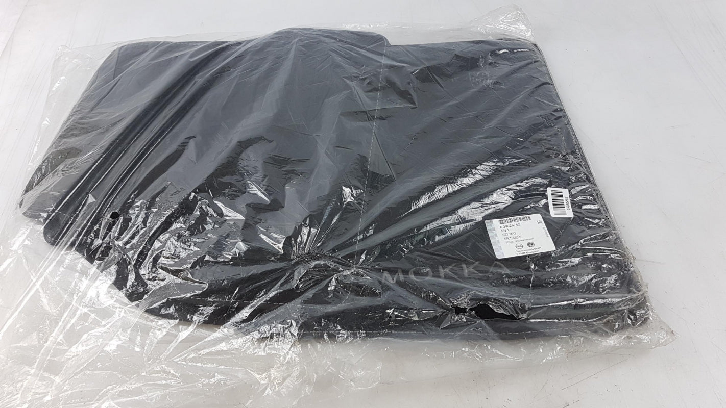 Original OPEL Mokka Fußmattensatz (4 Stück) Velours Schwarz 39026742
